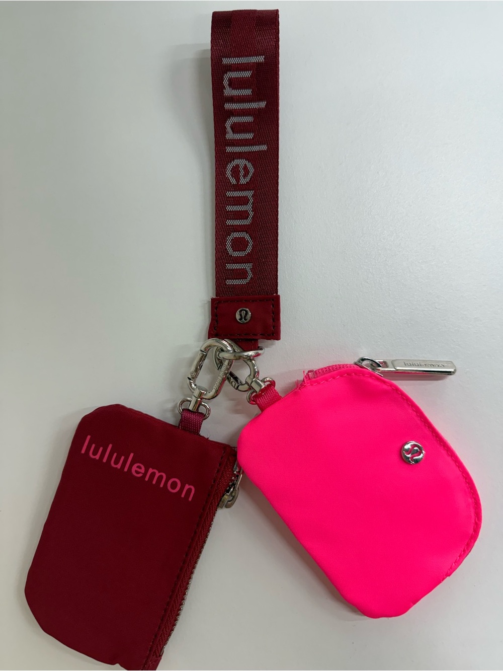 Lululemon Keychain Wristlet Pouches - (( brand new without tag))